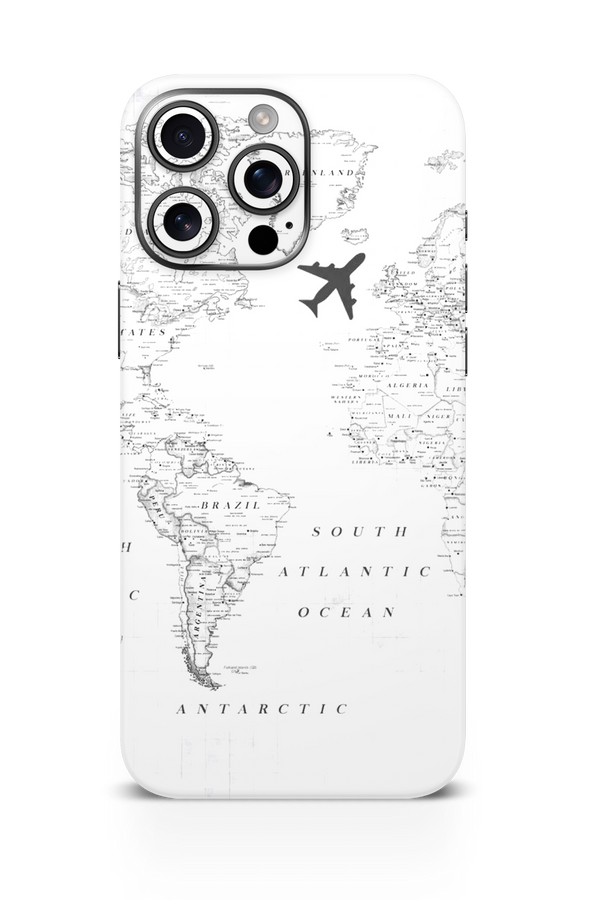 Travel Map 1 Mobile Skin