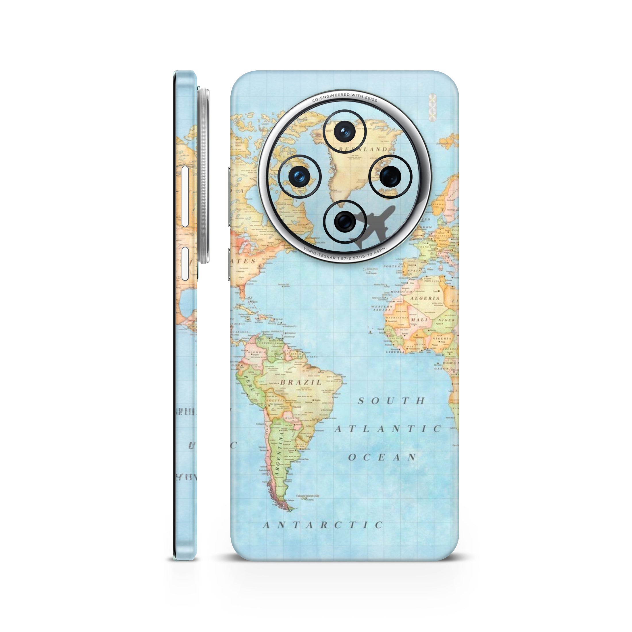 Travel Map 2 Mobile Skin