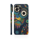 Trippy Owl Mobile Skin