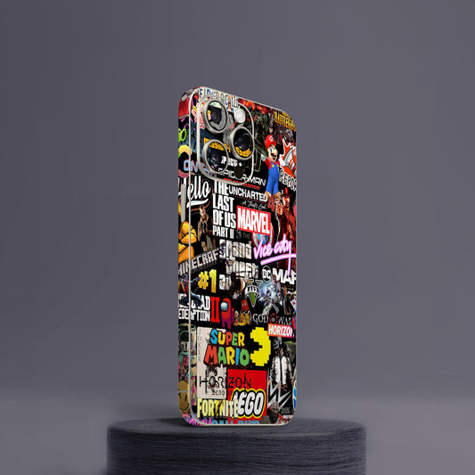 Video Games Abstract Mobile Skin