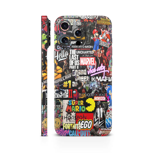 Video Games Abstract Mobile Skin