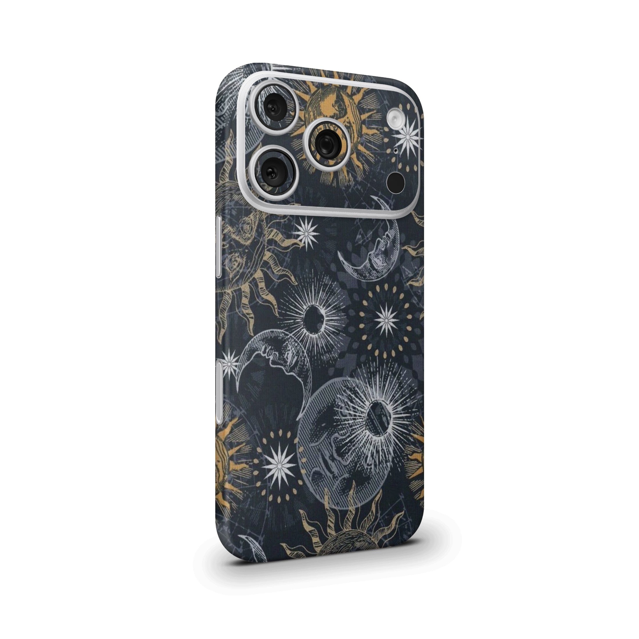 Sun and Moon Abstract Mobile Skin