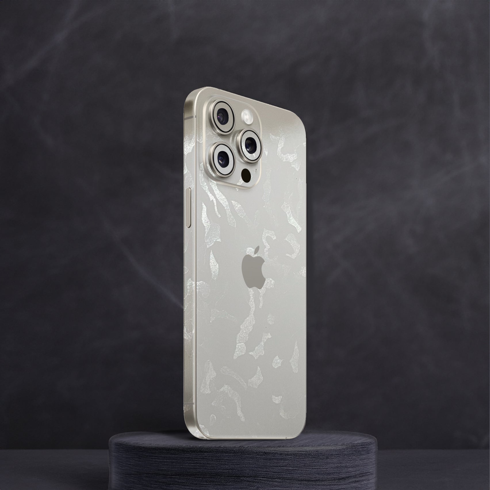 White Premium Camo Mobile Skin