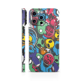 Alien Abstract Mobile Skin
