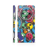 Alien Abstract Mobile Skin