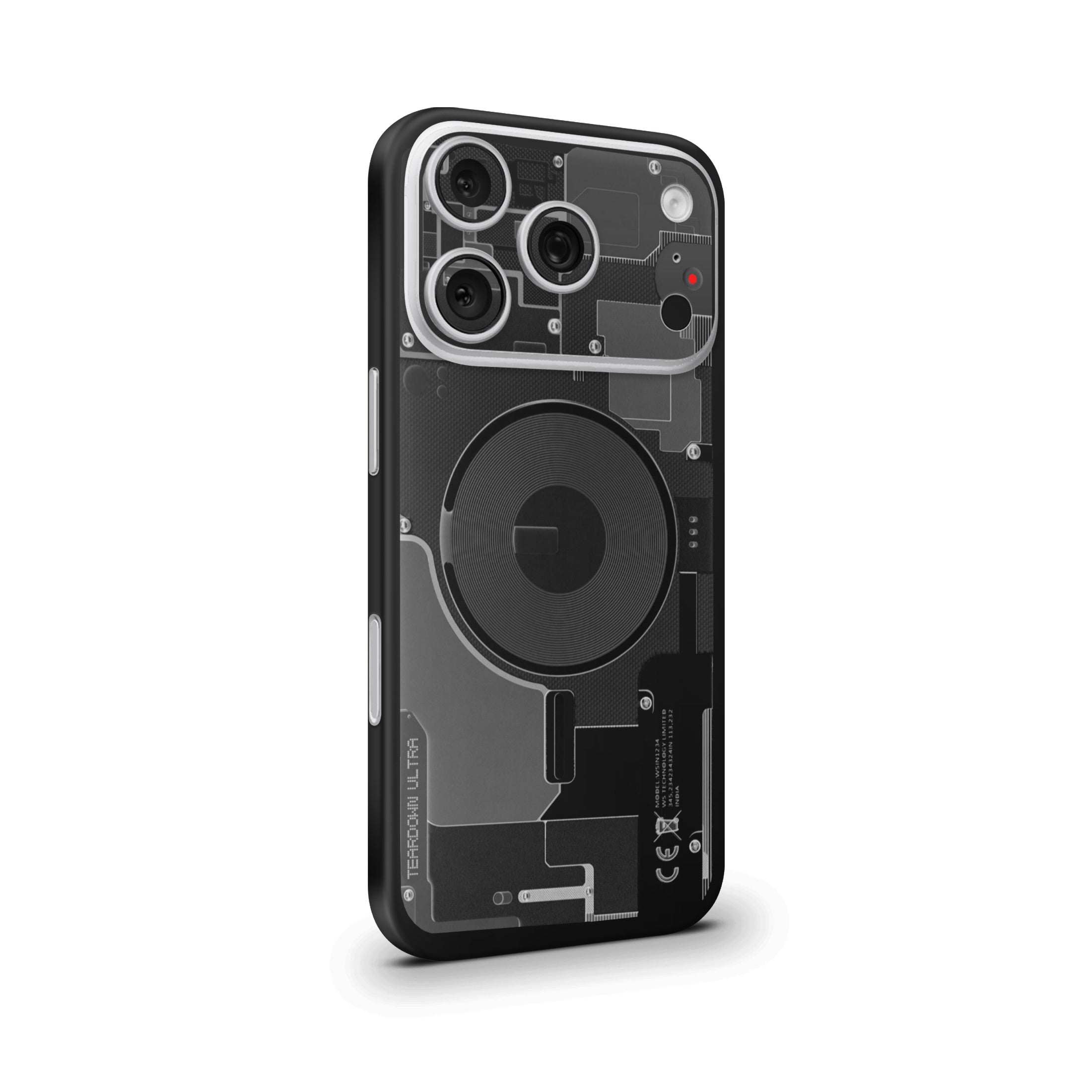 Teardown Ultra Black Mobile Skin