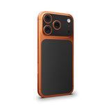 Black Leather Camera & Pocket Skin for iPhone 17 Pro / 17 Pro Max