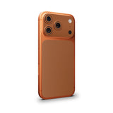 Brown Leather Camera & Pocket Skin for iPhone 17 Pro / 17 Pro Max