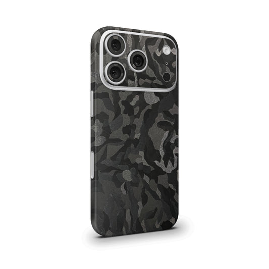Black Premium Camo Mobile Skin