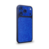 Blue Premium Camo Camera & Pocket Skin for iPhone 17 Pro / 17 Pro Max