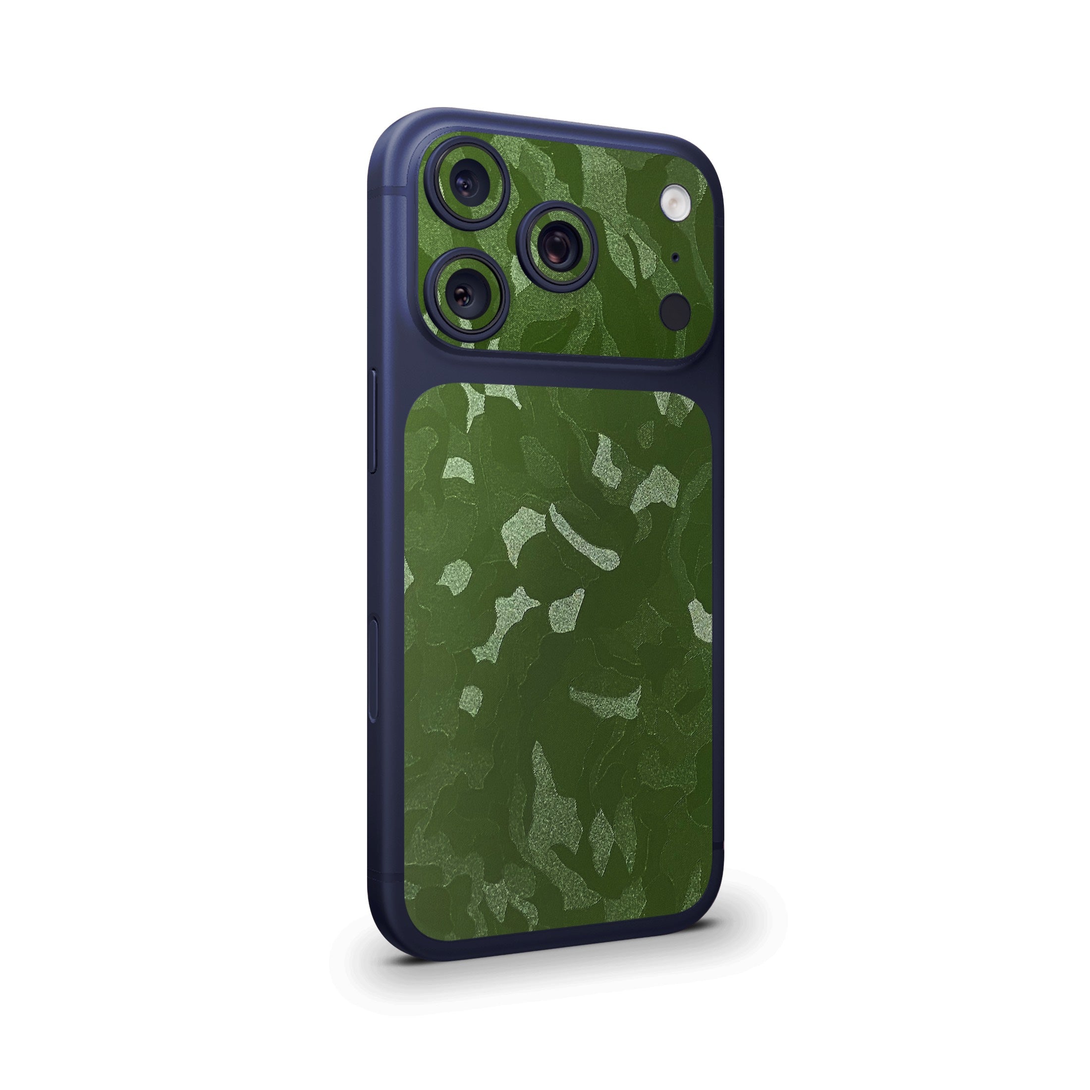 Green Premium Camo Camera & Pocket Skin for iPhone 17 Pro / 17 Pro Max