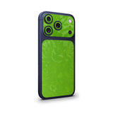 Neon Green Premium Camo Camera & Pocket Skin for iPhone 17 Pro / 17 Pro Max