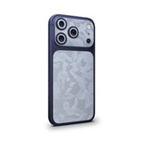 Silver Premium Camo Camera & Pocket Skin for iPhone 17 Pro / 17 Pro Max