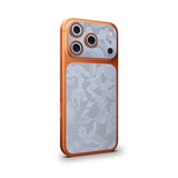Silver Premium Camo Camera & Pocket Skin for iPhone 17 Pro / 17 Pro Max