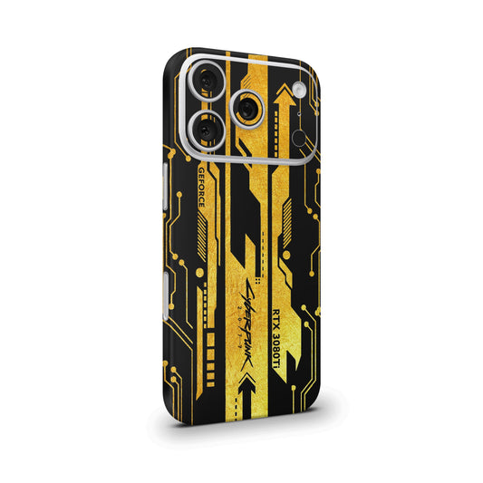 Cyberpunk V1 Gold Mobile Skin