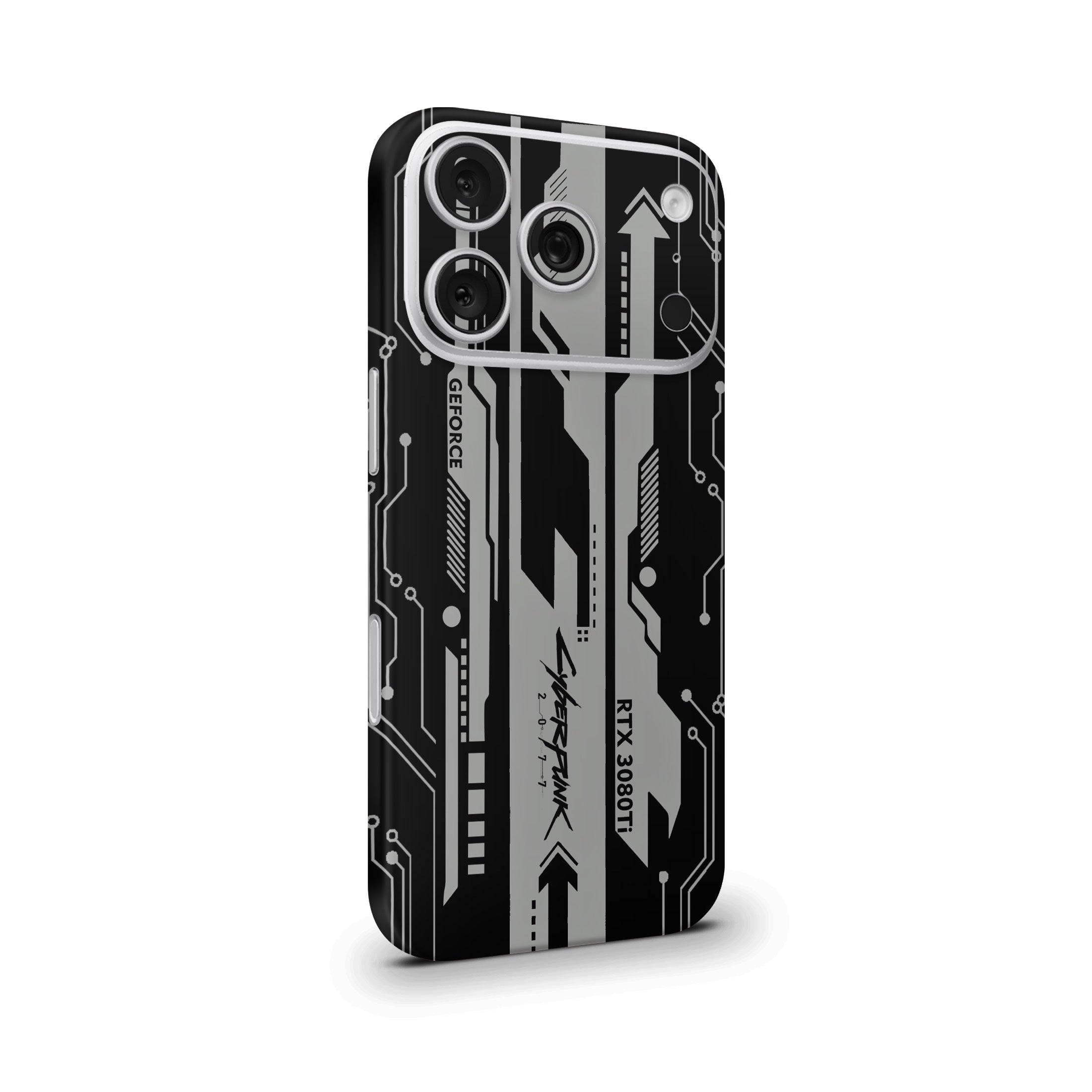 Cyberpunk V1 Grey Mobile Skin