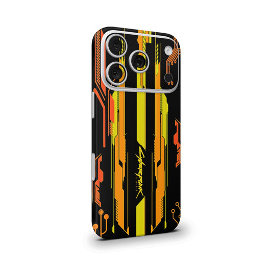 Cyberpunk V3 Orange Mobile Skin