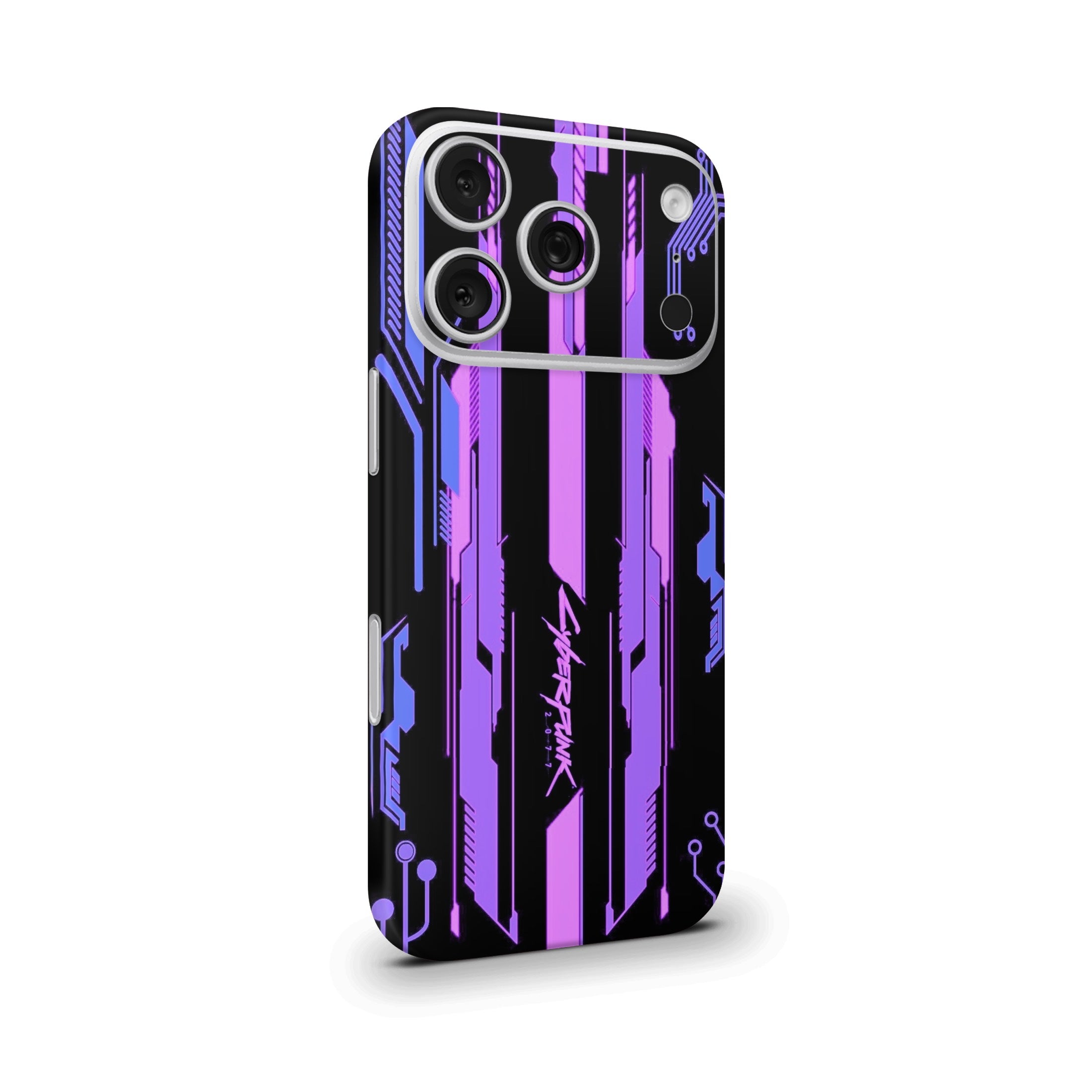 Cyberpunk V3 Purple Mobile Skin