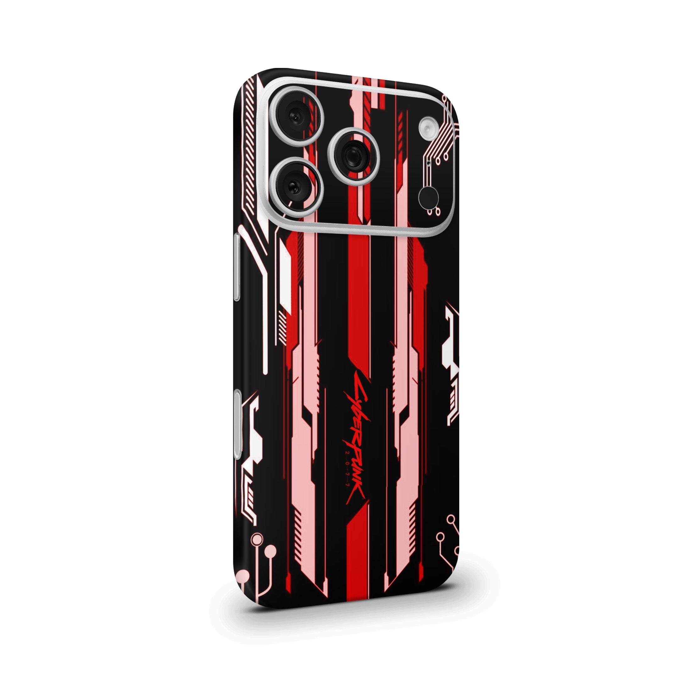 Cyberpunk V3 Red Mobile Skin