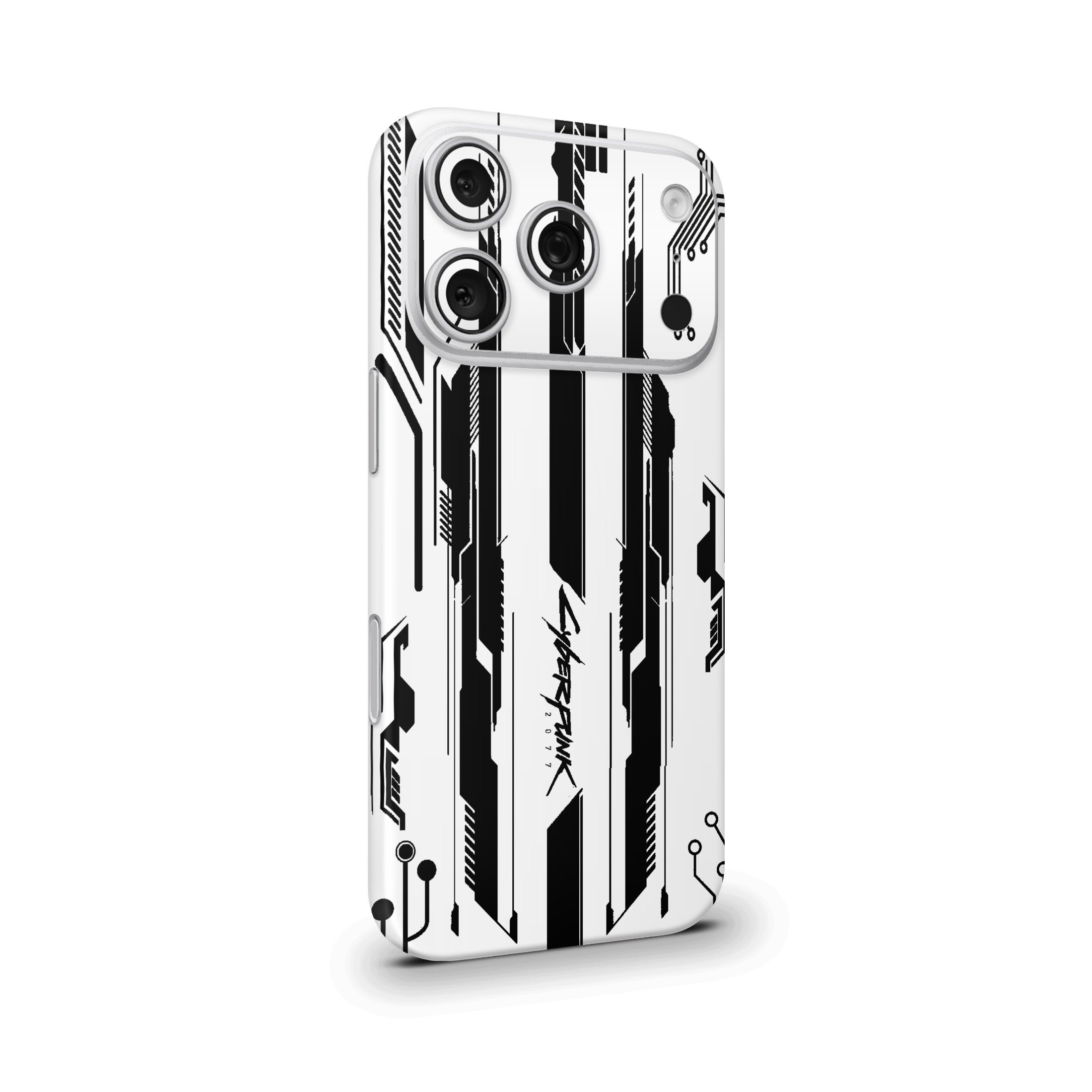 Cyberpunk V3 White Mobile Skin