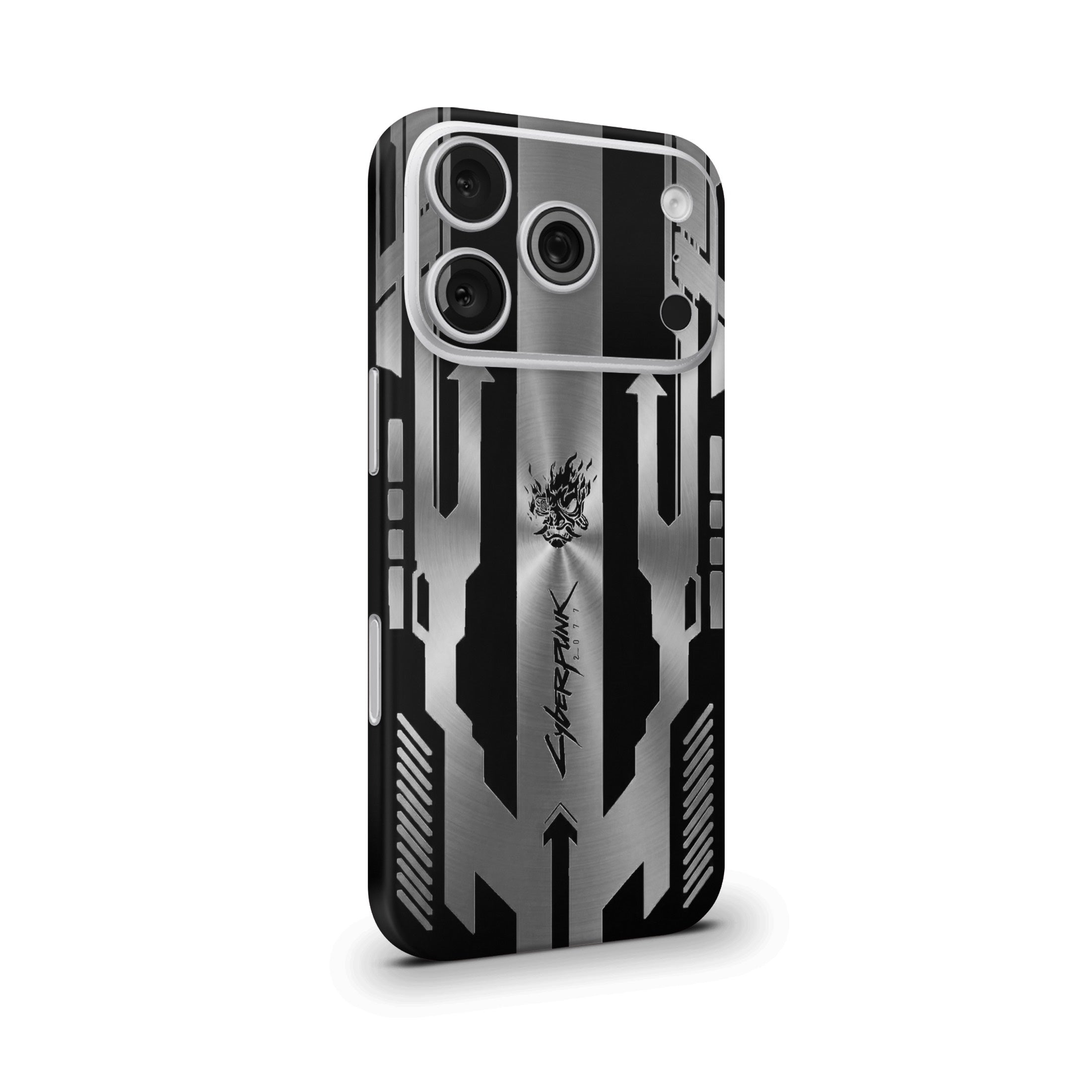 Cyberpunk V2 Silver Mobile Skin