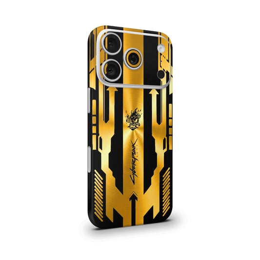 Cyberpunk V2 Gold Mobile Skin
