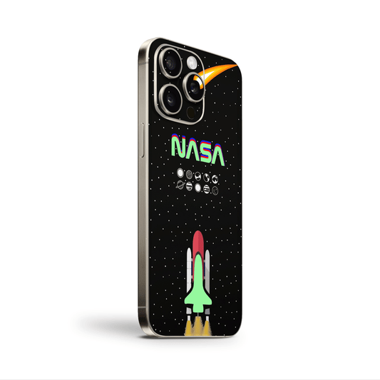 NASA Neon Mobile Skin