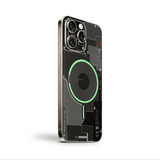 Teardown Black Neon Mobile Skin