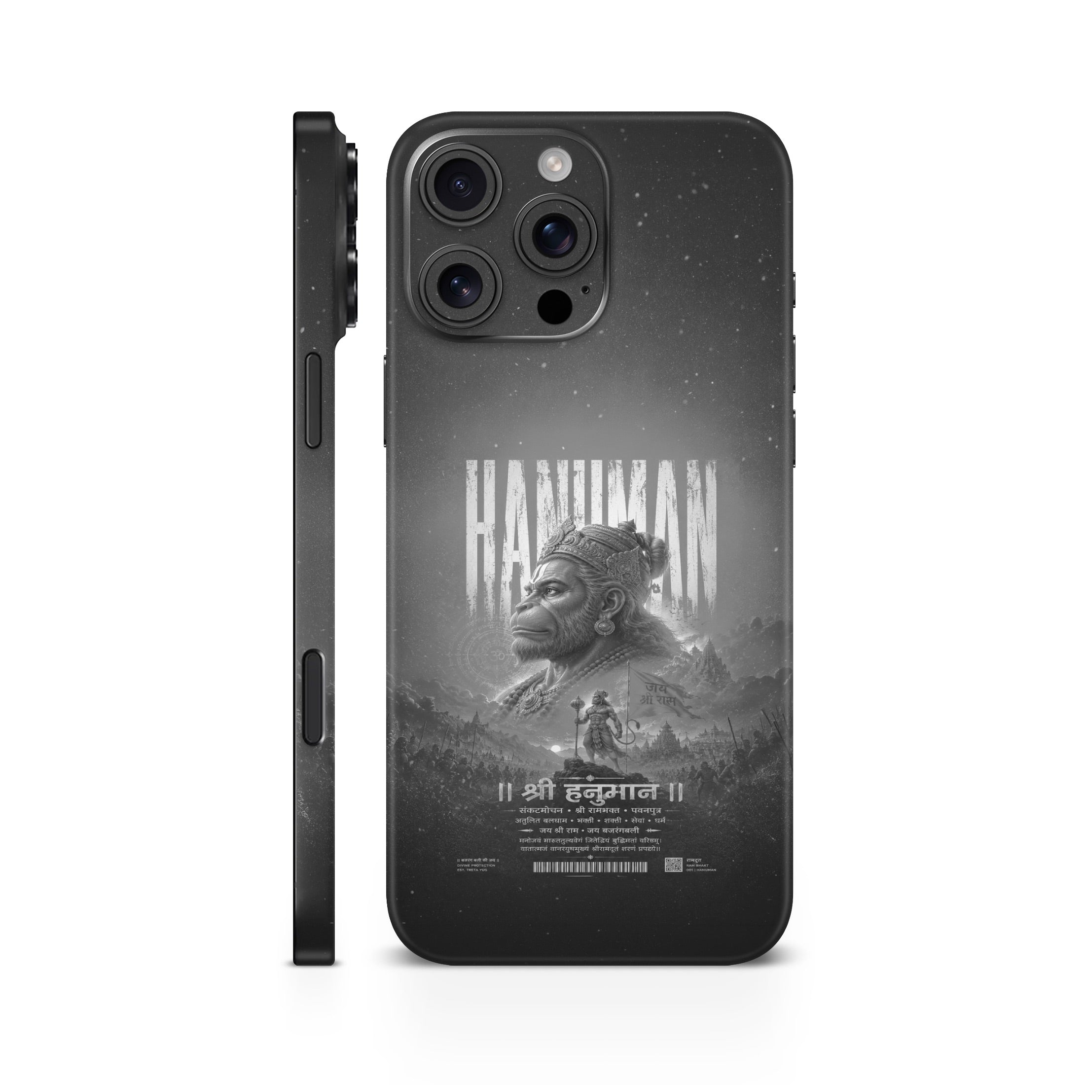 Lord Hanuman Art 8 Mobile Skin