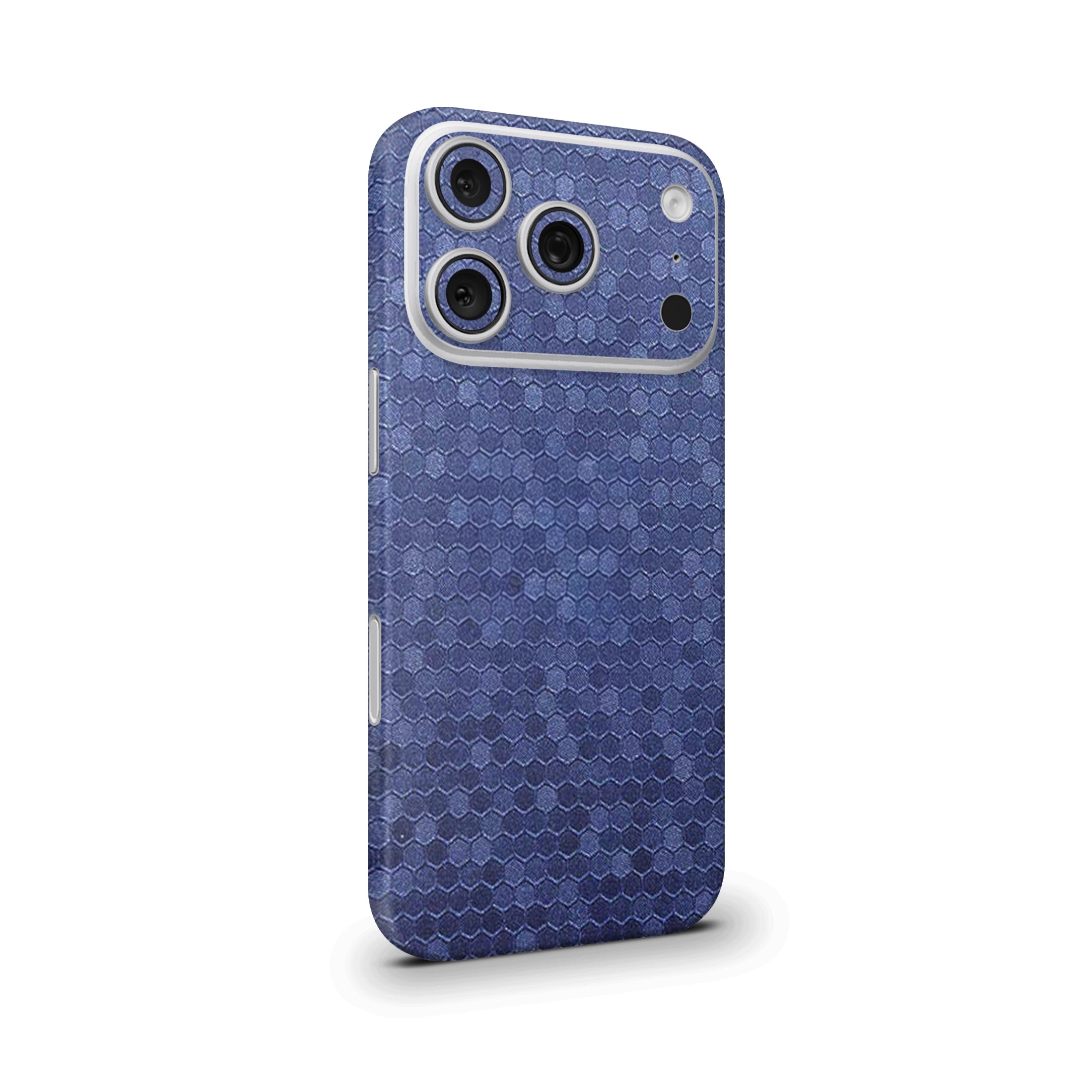 Honeycomb Blue Mobile Skin