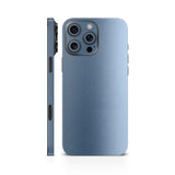 Ice Blue Metallic Mobile Skin