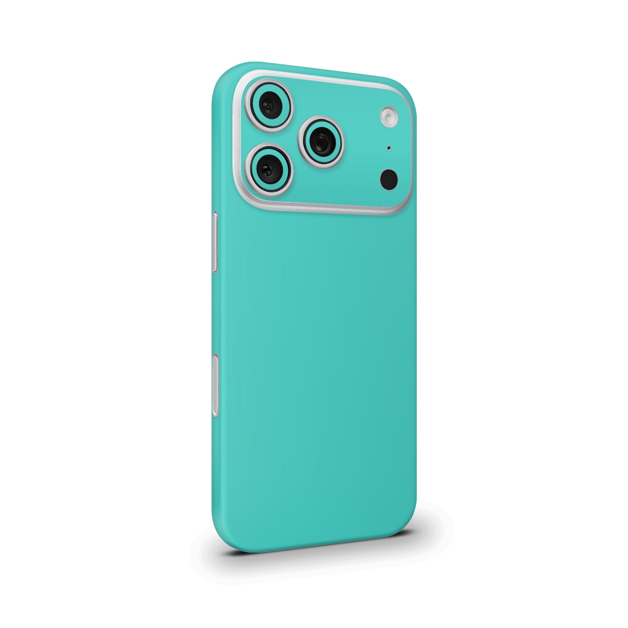 Aqua Green Matte Mobile Skin