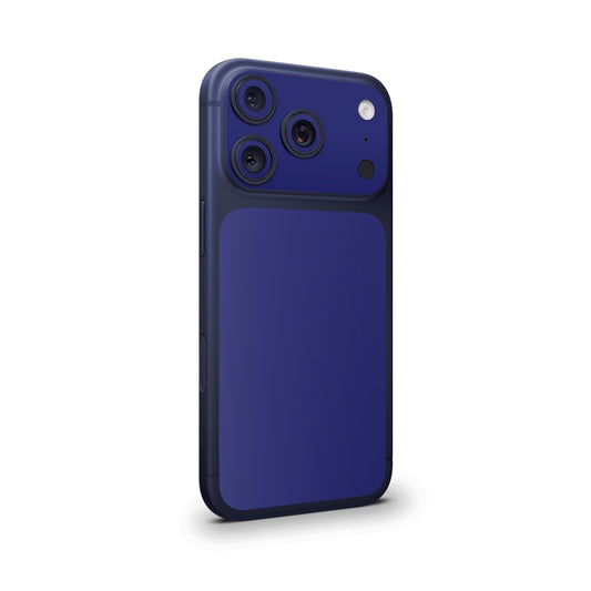 Blue Matte Camera & Pocket Skin for iPhone 17 Pro / 17 Pro Max