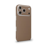 Brown Matte Mobile Skin