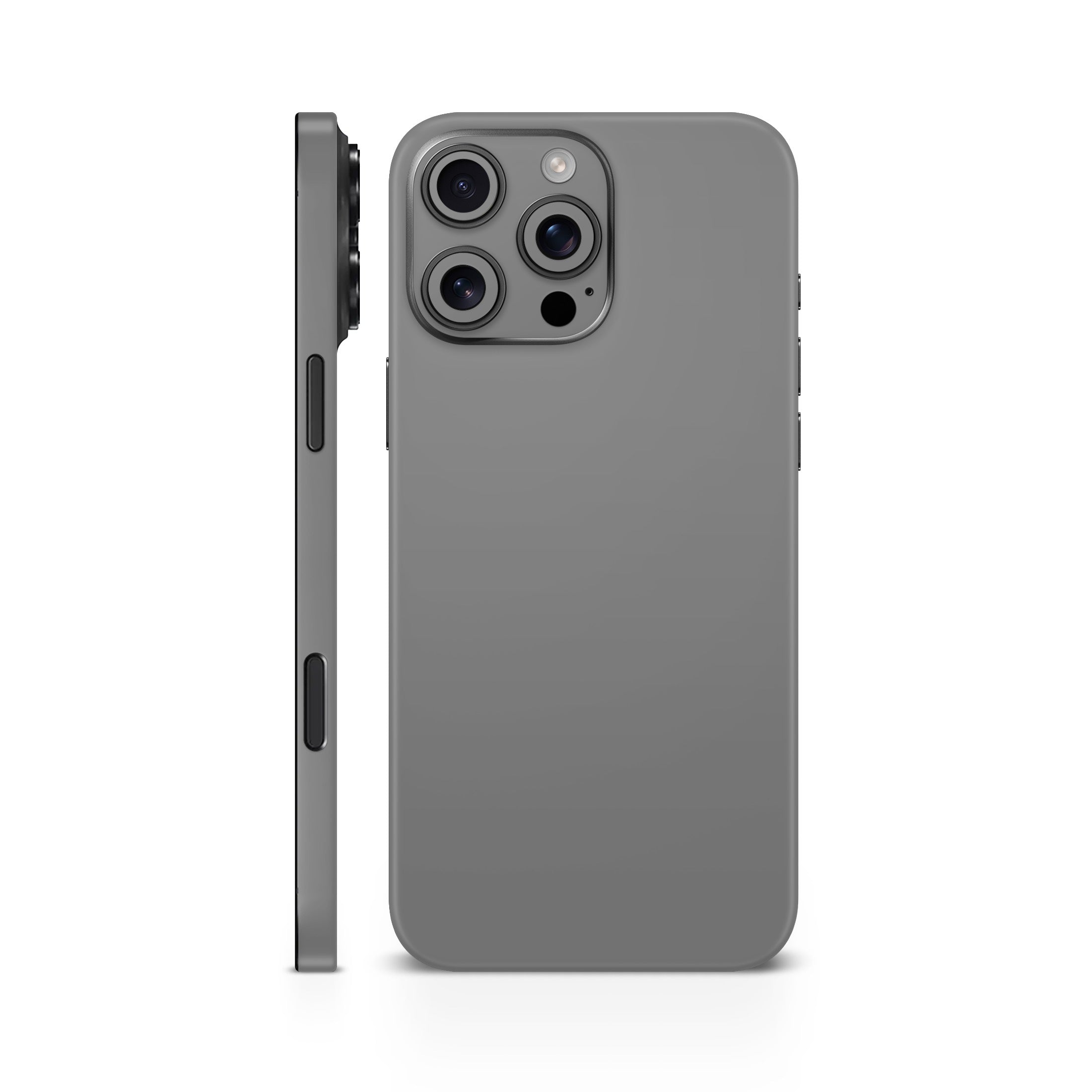 Grey Matte Mobile Skin