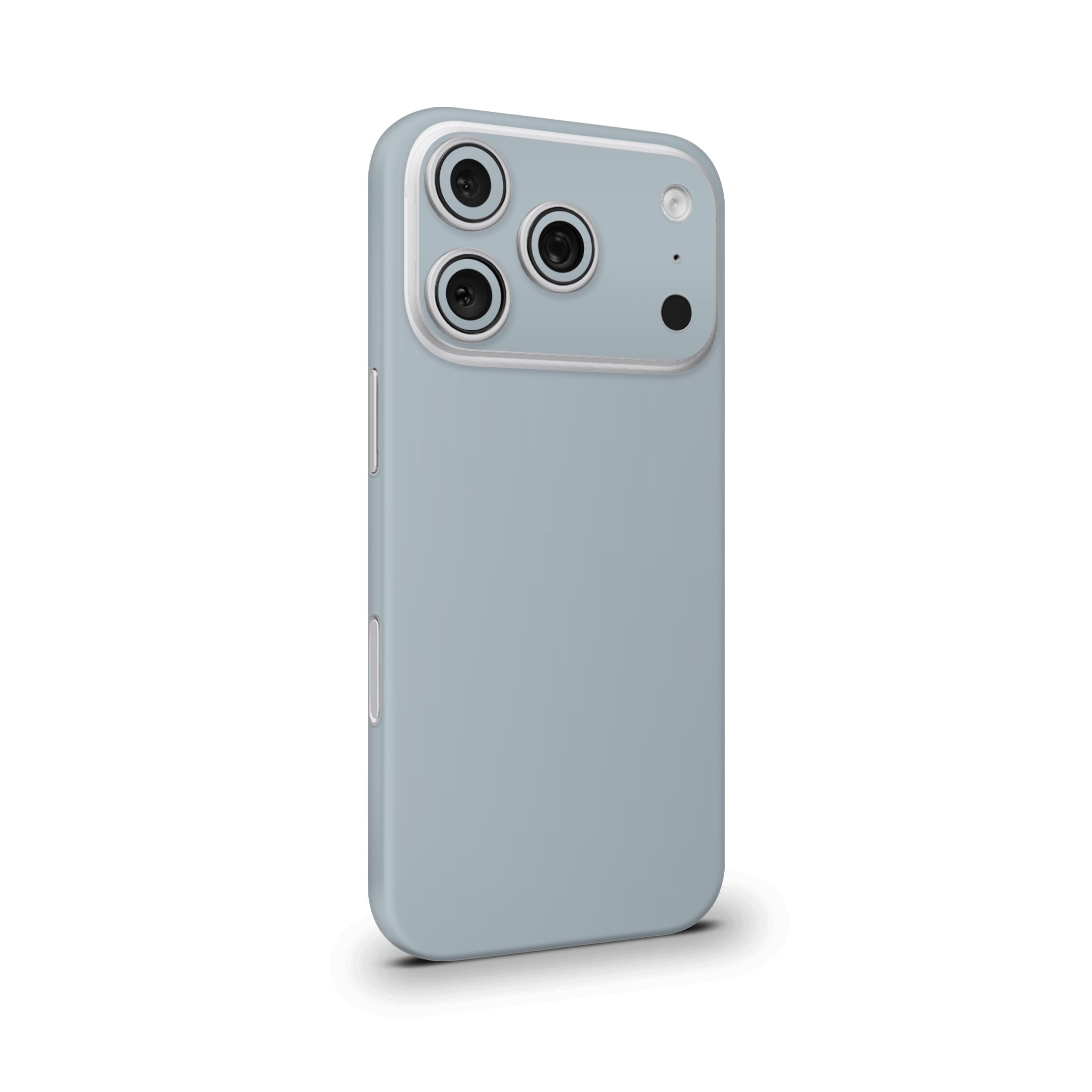 Pastel Blue Matte Mobile Skin