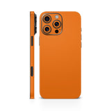 Orange Matte Mobile Skin