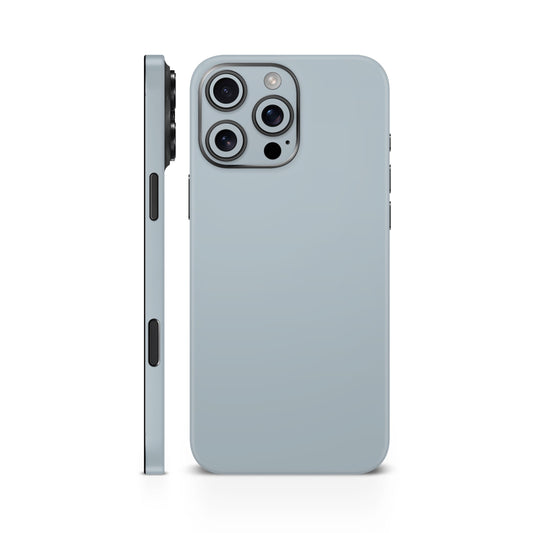 Pastel Blue Matte Mobile Skin