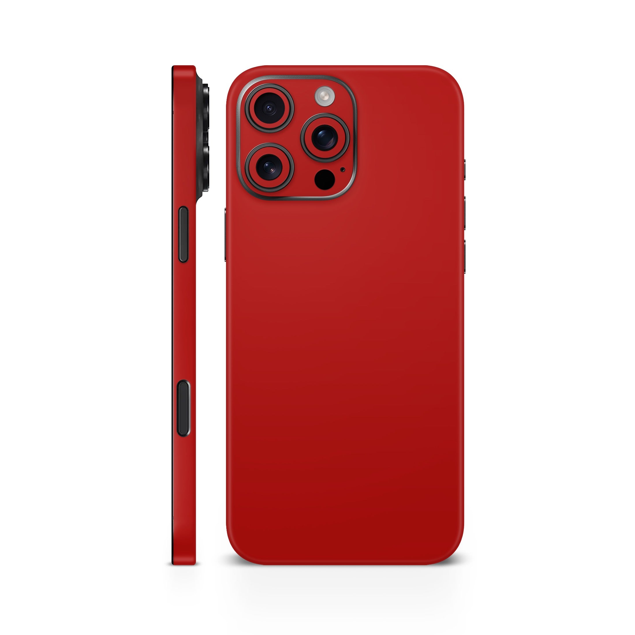 Red Matte Mobile Skin