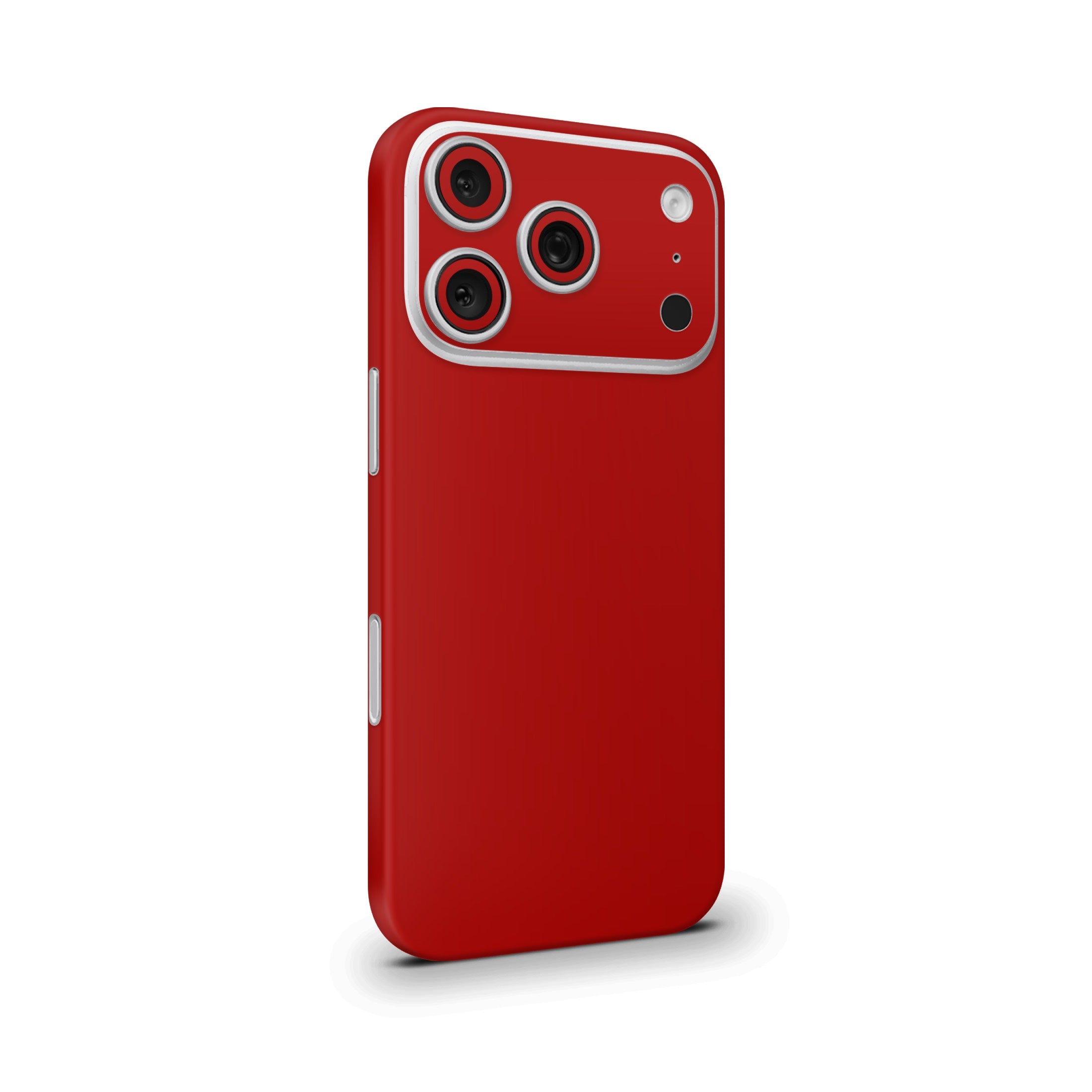 Red Matte Mobile Skin