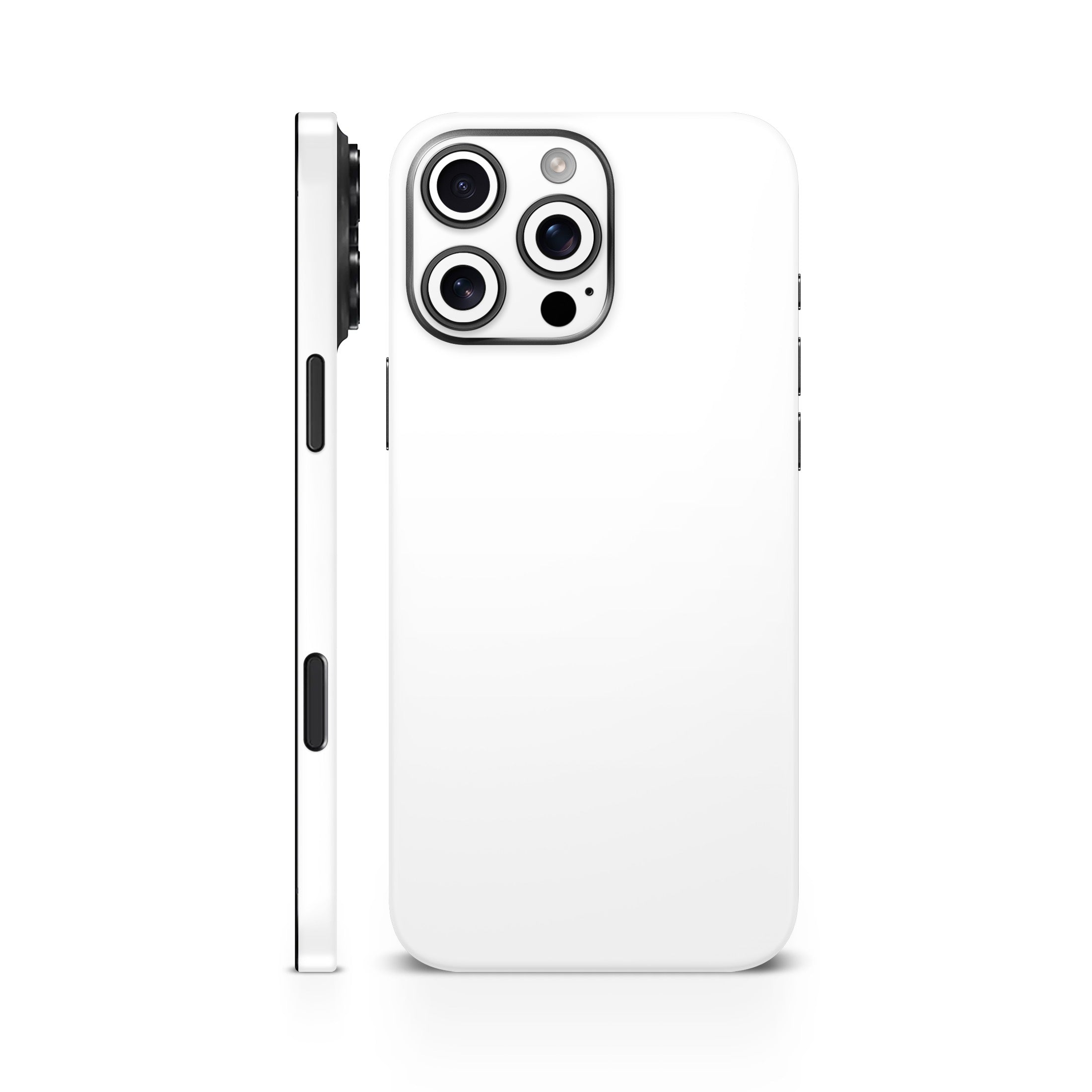 White Matte Mobile Skin