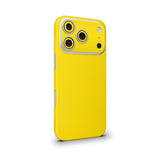 Yellow Matte Mobile Skin