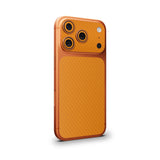 Orange Carbon Fiber Camera & Pocket Skin for iPhone 17 Pro / 17 Pro Max