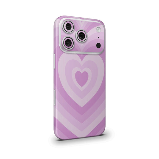 Pink Heart Mobile Skin