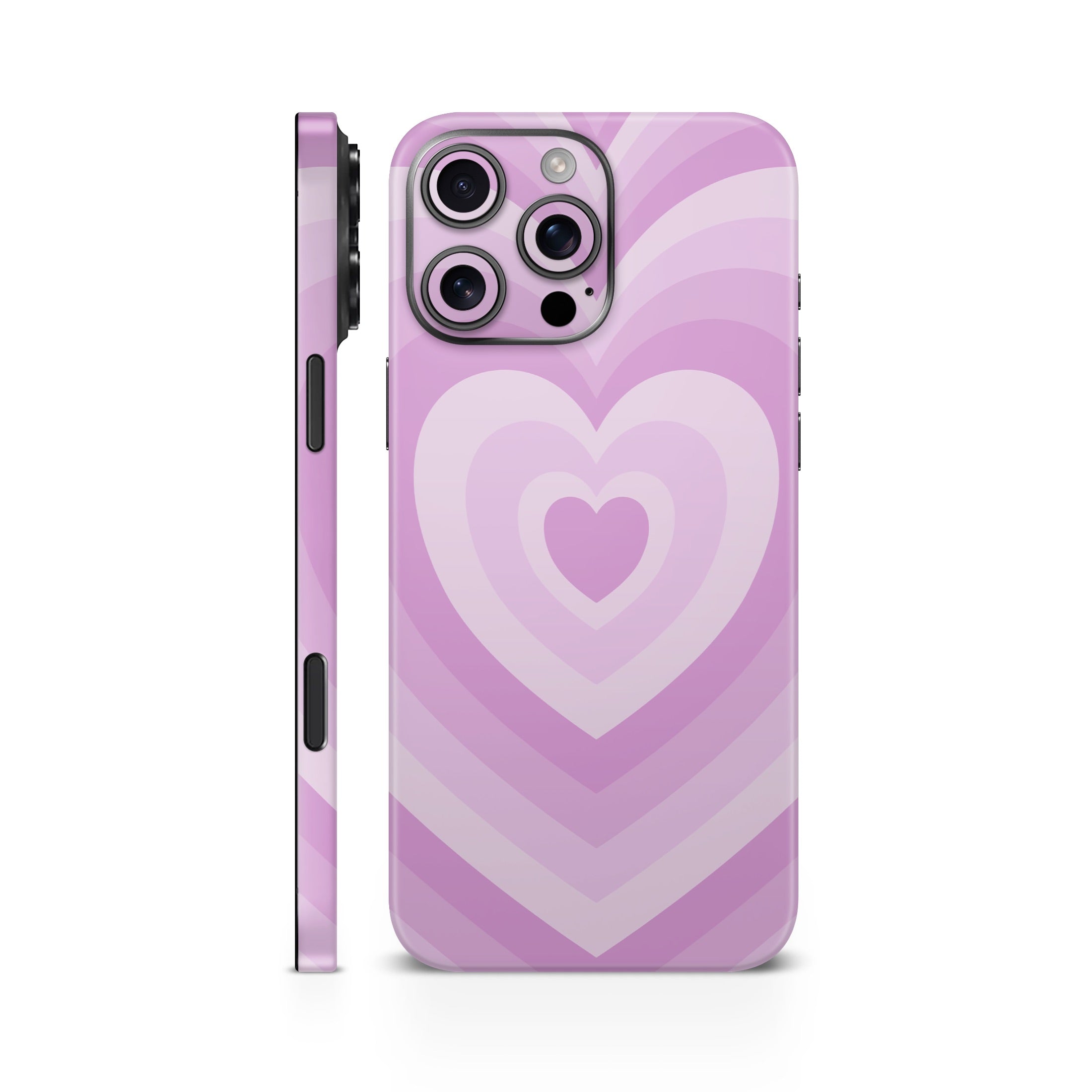 Pink Heart Mobile Skin