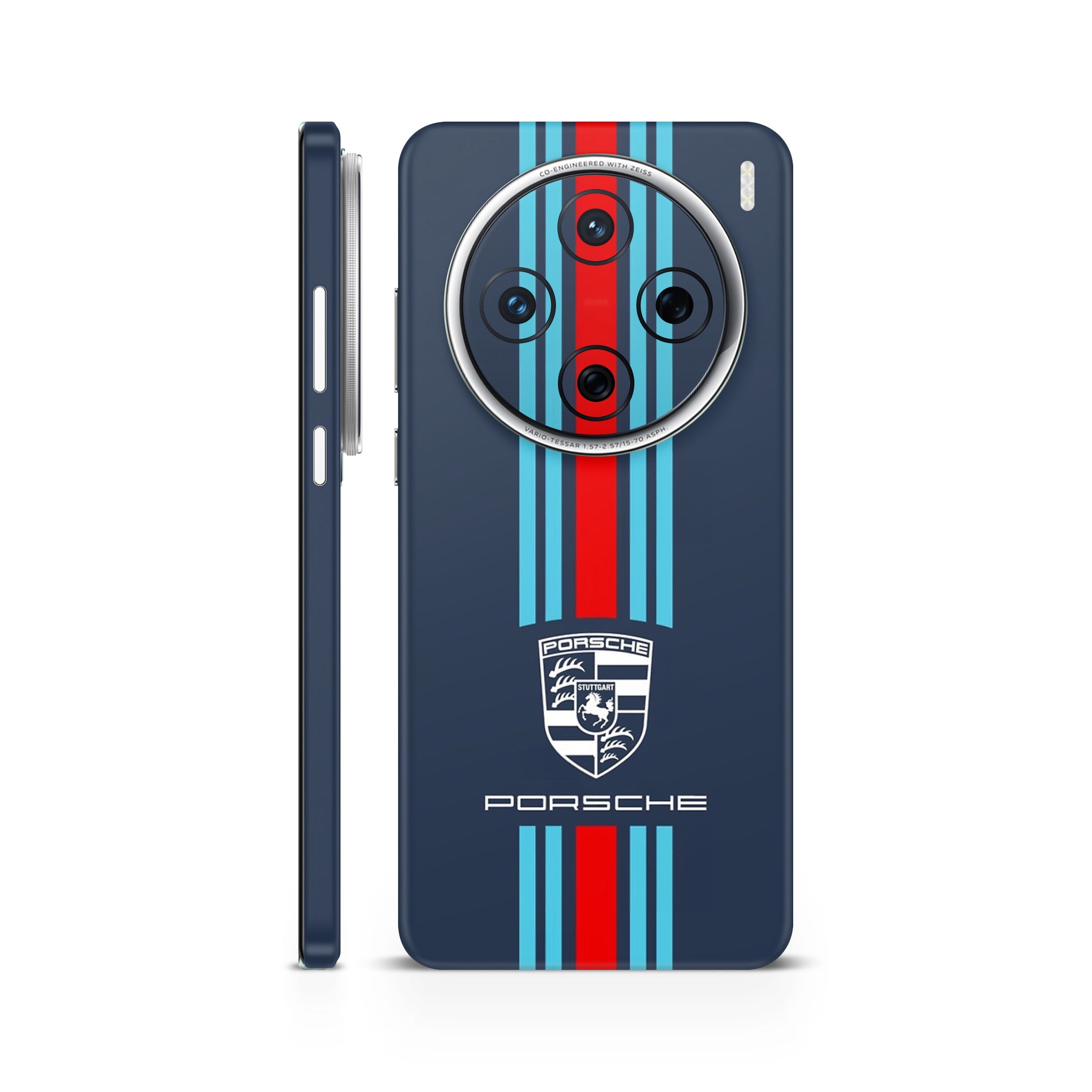 Porsche Blue Mobile Skin