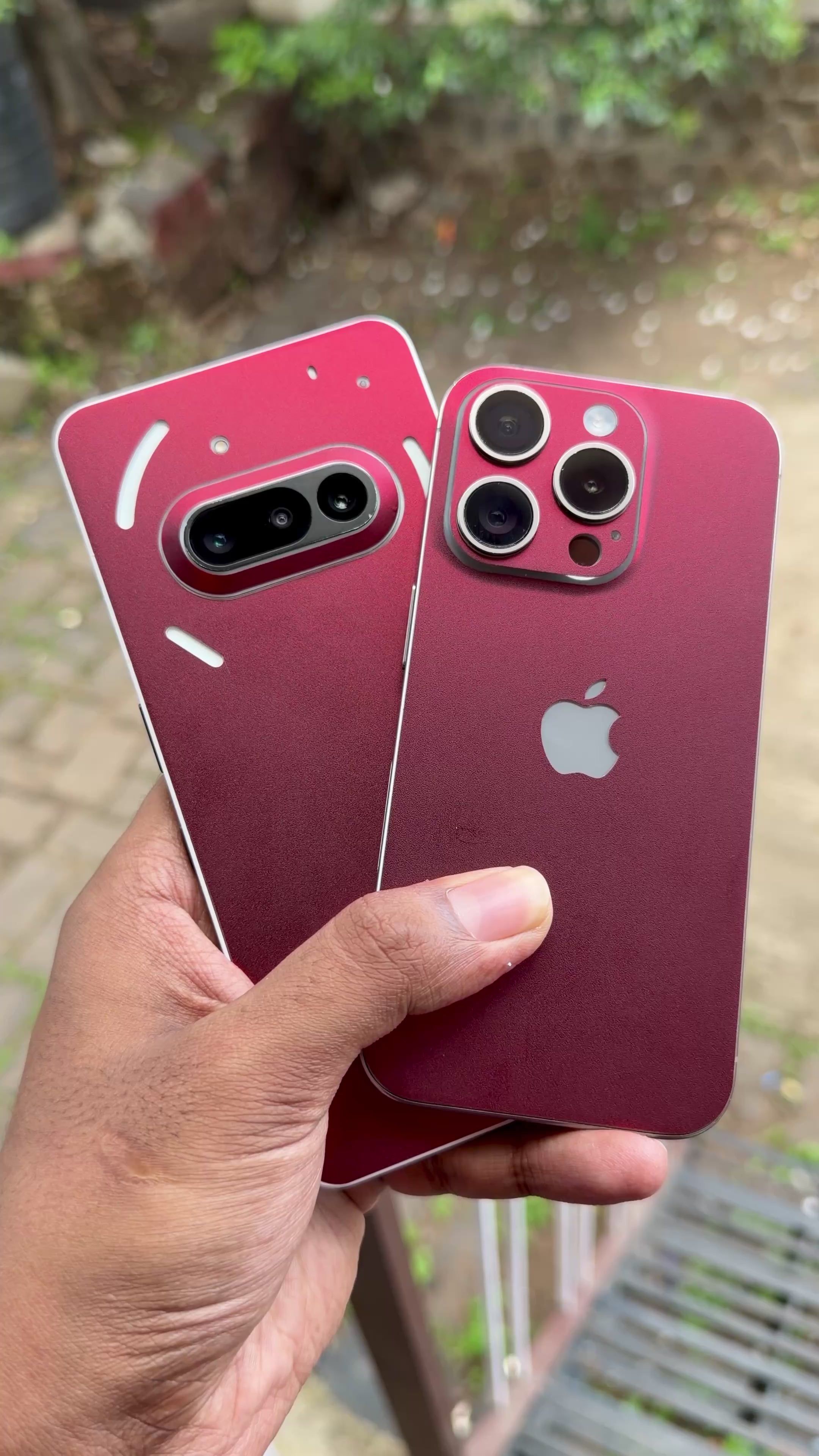 Red Cherry Mobile Skin (Romania Red)