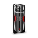 Red M Black Mobile Skin