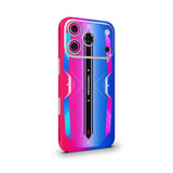 Red M Dual Mobile Skin