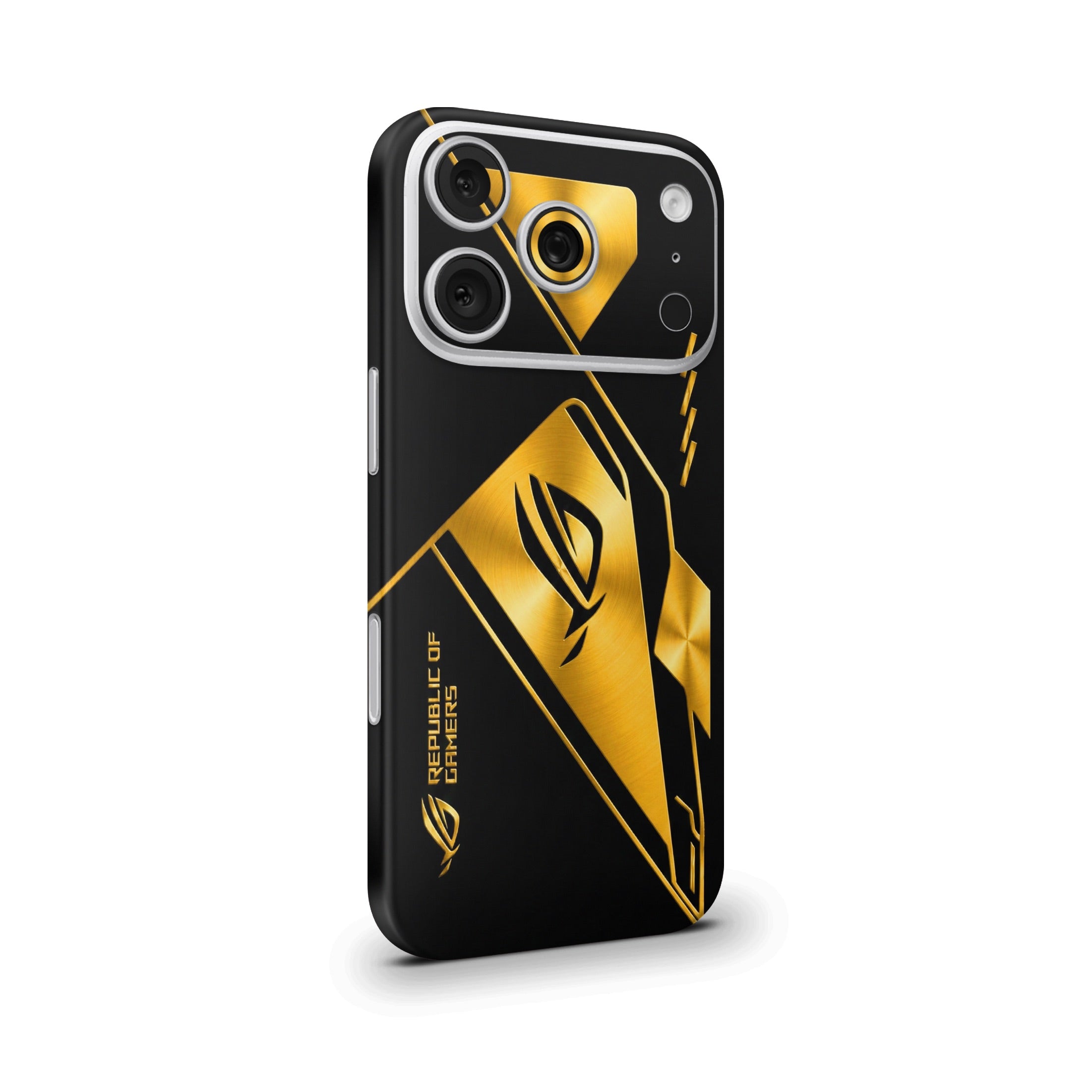 Rog V2 Gold Mobile Skin